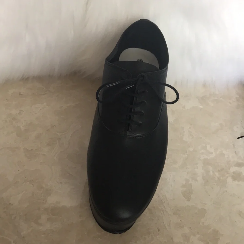 repetto plataform leathers Italian shoes size 8​​​​